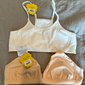 New with tags Girls bra by yellowberry. Bundle of 2